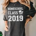Homeschool Graduation Shirt Class Of 2019 T Shirt Women's Comfort Colors T-Shirt Pepper