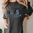 Hospice Nurse Doctor Graduation Medical Nursing RN Women's Comfort Colors T-Shirt Pepper
