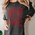 Hotrod Car Automotive Nostalgia Distressed Retro Women's Comfort Colors T-Shirt Pepper