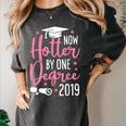 Now Hotter By One Degree 2019 T Shirt Graduation Women's Comfort Colors T-Shirt Pepper
