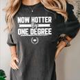 Now Hotter By One Degree Class Of 2019 Graduation Women's Comfort Colors T-Shirt Pepper