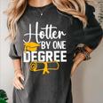 Hotter By One Degree Graduation 2025 Women's Comfort Colors T-Shirt Pepper