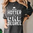 Now Hotter By One Degree Graduation Grade Student Women's Comfort Colors T-Shirt Pepper