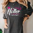 Hotter By One Degree Shirt Graduation For Her Women's Comfort Colors T-Shirt Pepper