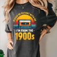 Humor Daddy I'm From The 1900s Women's Comfort Colors T-Shirt Pepper