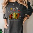 I'm With The Banned Banned Books Colorful Literary Fr Women's Comfort Colors T-Shirt Pepper