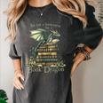 I'm Not A Bookworm I'm A Book Dragon Women's Comfort Colors T-Shirt Pepper