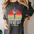 I'm Not Old I'm Classic Retro Nostalgia Women's Comfort Colors T-Shirt Pepper