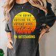 I'm Outstanding Retro Introvert Mountain Trip Lover Women's Comfort Colors T-Shirt Pepper I'm Outstanding Retro Introvert Mountain Trip Lover Women's Comfort Colors T-Shirt Pepper