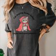 I’m Staying Home Today Cat Introvert Homebody Women's Comfort Colors T-Shirt Pepper
