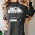 Industrial Degree Loading Student Graduation Women's Comfort Colors T-Shirt Pepper