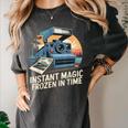 Instant Magic Frozen In Time Retro Camera Nostalgia Women's Comfort Colors T-Shirt Pepper