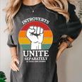 Introvert Antisocial Men Women Kids Boys Girls Women's Comfort Colors T-Shirt Pepper