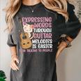 Introvert Guitarist Expressing Words Through Guitar Melody Women's Comfort Colors T-Shirt Pepper Introvert Guitarist Expressing Words Through Guitar Melody Women's Comfort Colors T-Shirt Pepper