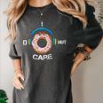 Introvert Music Lover Donuts Sarcastic Women's Comfort Colors T-Shirt Pepper