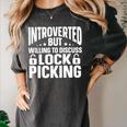 Introvert Quotes Introverted Willing To Discuss Lock Picking Premium Women's Comfort Colors T-Shirt Pepper Introvert Quotes Introverted Willing To Discuss Lock Picking Premium Women's Comfort Colors T-Shirt Pepper