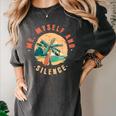 Introvert Relaxation Me Myself And Silence Summer Vacation Men Women Women's Comfort Colors T-Shirt Pepper