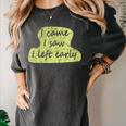 Introvert Shy Person Joke Anti-Social Quote Women's Comfort Colors T-Shirt Pepper