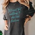 Introvert But Willing To Discuss Parkour Women's Comfort Colors T-Shirt Pepper