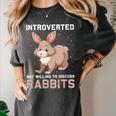 Introverted Rabbits Bunny Lover Rabbit Introvert Women's Comfort Colors T-Shirt Pepper Introverted Rabbits Bunny Lover Rabbit Introvert Women's Comfort Colors T-Shirt Pepper