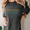 Introvirtuous Retro Pixel Funny Introvert Quote Women's Comfort Colors T-Shirt Pepper