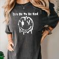 It's Ok To Be Sad Lonely Introvert Women's Comfort Colors T-Shirt Pepper