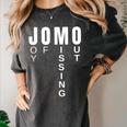JOMO Joy Of Missing Out Sarcastic Introvert Women's Comfort Colors T-Shirt Pepper