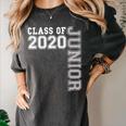 Junior Class Of 2020 Shirt Graduation Apparel Tee Women's Comfort Colors T-Shirt Pepper