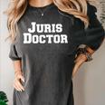 Juris Doctor Shirt -Juris Doctor Law School Graduation Shirt Women's Comfort Colors T-Shirt Pepper