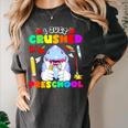 I Just Crushed Preschool Pre-K Preschoolers Graduation Women's Comfort Colors T-Shirt Pepper