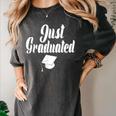 Just Graduated With A Graduation Cap Women's Comfort Colors T-Shirt Pepper