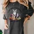 I Just Want To Read Books And Pet Cats Raglan Baseball Tee Women's Comfort Colors T-Shirt Pepper I Just Want To Read Books And Pet Cats Raglan Baseball Tee Women's Comfort Colors T-Shirt Pepper