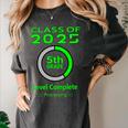 Kids Kids 5th Grade Graduation Video Game Women's Comfort Colors T-Shirt Pepper