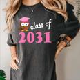Kids Class Of 2031 Back To School Graduation T-Shirt Women's Comfort Colors T-Shirt Pepper