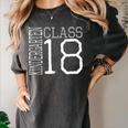 Kids Kindergarten Class Of 2018 Cute Graduation Women's Comfort Colors T-Shirt Pepper