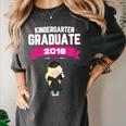 Kids Kindergarten Graduate 2018 Graduation Girls Women's Comfort Colors T-Shirt Pepper