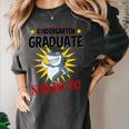 Kids Kindergarten Nailed It Shirt 2019 Shark Graduation Tee Women's Comfort Colors T-Shirt Pepper