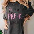 Kids Miss Pre-K Grad Graduation Shirt Cute School Tees Women's Comfort Colors T-Shirt Pepper