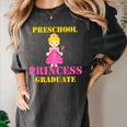 Kids Princess Graduate Prek Preschool Graduation Tshirt For Girls Women's Comfort Colors T-Shirt Pepper