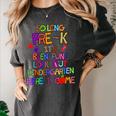 Kids So Long Kindergarten Here I Come Pre-K Graduation Graduate Women's Comfort Colors T-Shirt Pepper