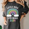 Kids VPK Graduation 2026 Rainbow VPK Grad Women's Comfort Colors T-Shirt Pepper