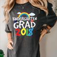 Kindergarten Graduation 2018 Last Day Of School Women's Comfort Colors T-Shirt Pepper
