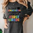 Kindergarten Graduation Graduate 1st Grade Here I Come Kids Women's Comfort Colors T-Shirt Pepper