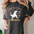 Kindergarten Graduation Shirt 2019 Dinosaur Graduate Party Women's Comfort Colors T-Shirt Pepper