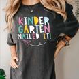KINDERGARTEN Graduation TShirt 2018 Last Day Of School Women's Comfort Colors T-Shirt Pepper