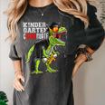 Kindergarten Grawrduate Dinosaur Graduation Cap Shirt Women's Comfort Colors T-Shirt Pepper