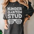 Kindergarten Stud Shirt Girl Boy Back To School Graduation Women's Comfort Colors T-Shirt Pepper