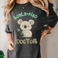 Koala Doctor Shirt Med Student Graduation Idea Women's Comfort Colors T-Shirt Pepper