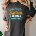 Landman Shirt Awesome Job Occupation Graduation Women's Comfort Colors T-Shirt Pepper