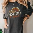 Last Day Of School Shirt For Teacher Kids Student Graduation Women's Comfort Colors T-Shirt Pepper